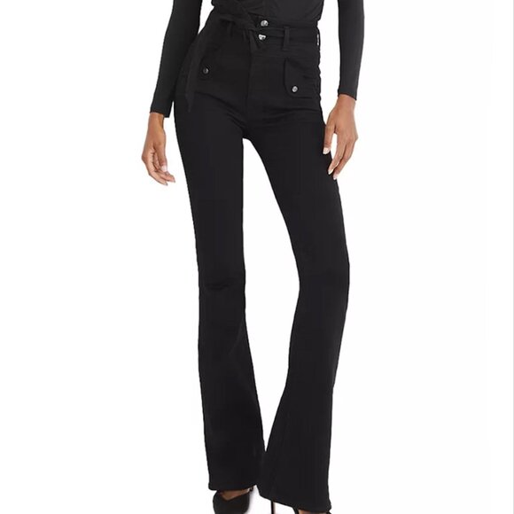 Veronica Beard Giselle Skinny-Flare Jean, Extra High Rise - Picture 1 of 6